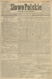 Słowo Polskie (wydanie poranne). 1905, nr 384