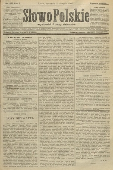 Słowo Polskie (wydanie poranne). 1905, nr 404