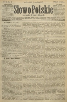 Słowo Polskie (wydanie poranne). 1905, nr 418