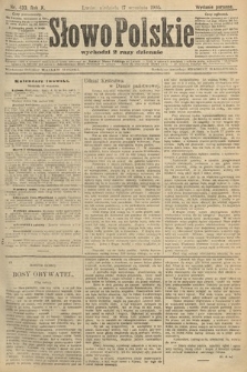 Słowo Polskie (wydanie poranne). 1905, nr 433