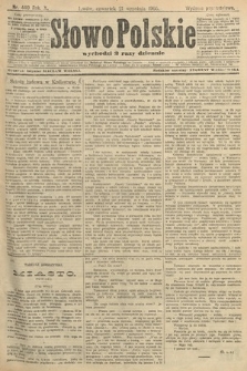 Słowo Polskie (wydanie popołudniowe). 1905, nr 440