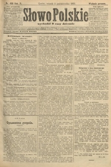 Słowo Polskie (wydanie poranne). 1905, nr 458