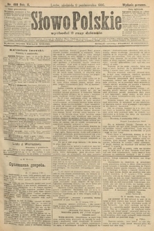 Słowo Polskie (wydanie poranne). 1905, nr 468