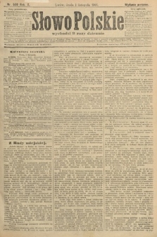 Słowo Polskie (wydanie poranne). 1905, nr 508