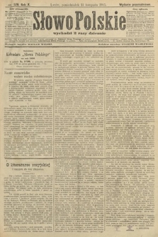 Słowo Polskie (wydanie popołudniowe). 1905, nr 528