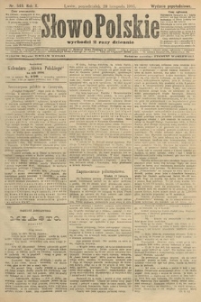 Słowo Polskie (wydanie popołudniowe). 1905, nr 540