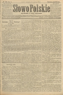 Słowo Polskie (wydanie popołudniowe). 1905, nr 568