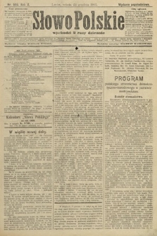 Słowo Polskie (wydanie popołudniowe). 1905, nr 595