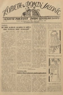 Kobieta w Domu i Salonie : Gazeta Poranna swoim czytelniczkom. 1929, nr 195