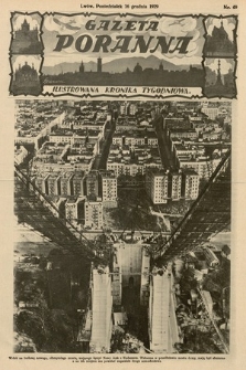 Gazeta Poranna : ilustrowana kronika tygodniowa. 1929, nr 49