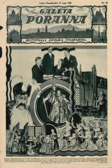 Gazeta Poranna : ilustrowana kronika tygodniowa. 1930, nr 20