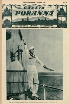 Gazeta Poranna : ilustrowana kronika tygodniowa. 1930, nr 44