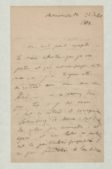 6 listów Franciszka Liszta do Wincentego Kirchmayera z lat 1843-1848 i b.d.