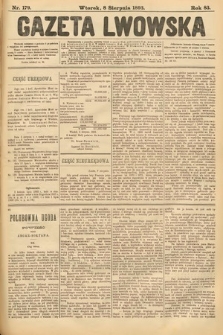 Gazeta Lwowska. 1893, nr 179