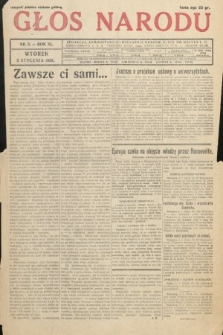 Głos Narodu. 1933, nr 3