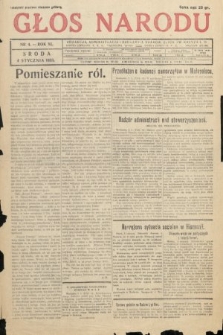 Głos Narodu. 1933, nr 4