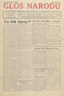 Głos Narodu. 1933, nr 10