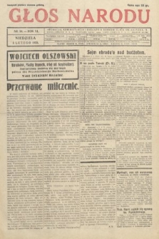 Głos Narodu. 1933, nr 34