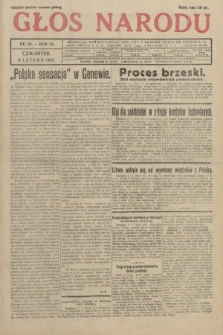 Głos Narodu. 1933, nr 38