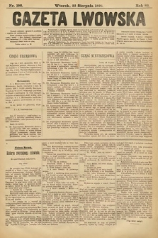 Gazeta Lwowska. 1893, nr 190