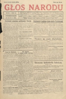 Głos Narodu. 1933, nr 84