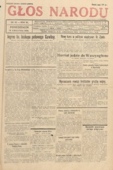 Głos Narodu. 1933, nr 98