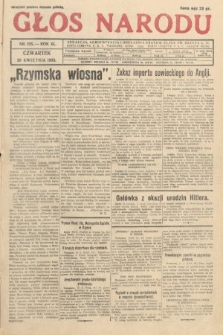 Głos Narodu. 1933, nr 105