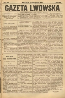 Gazeta Lwowska. 1893, nr 195