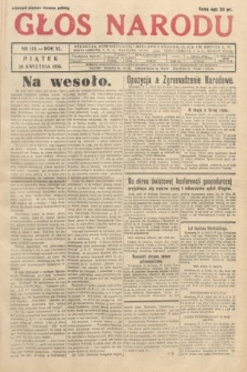 Głos Narodu. 1933, nr 113