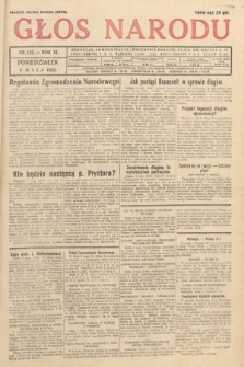 Głos Narodu. 1933, nr 123