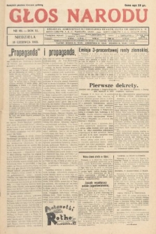 Głos Narodu. 1933, nr 161