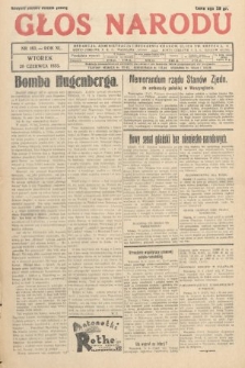 Głos Narodu. 1933, nr 163