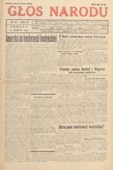 Głos Narodu. 1933, nr 167