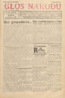 Głos Narodu. 1933, nr 231