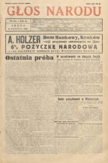 Głos Narodu. 1933, nr 253