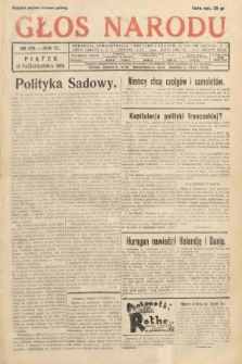 Głos Narodu. 1933, nr 276