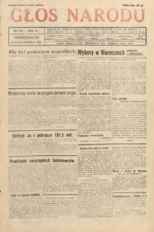 Głos Narodu. 1933, nr 279