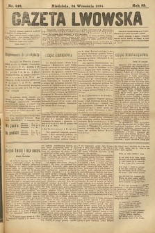 Gazeta Lwowska. 1893, nr 218