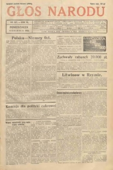 Głos Narodu. 1933, nr 327