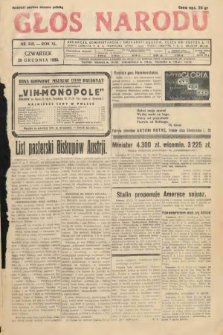 Głos Narodu. 1933, nr 349