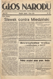 Głos Narodu. 1938, nr 178