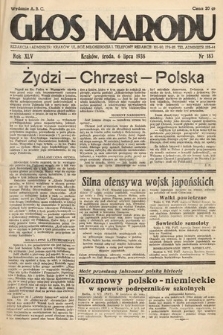 Głos Narodu. 1938, nr 183