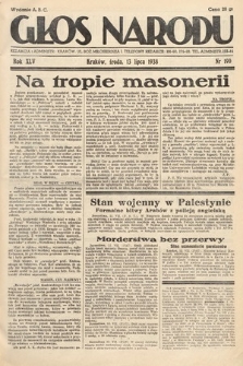 Głos Narodu. 1938, nr 190