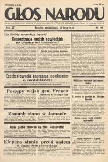 Głos Narodu. 1938, nr 195