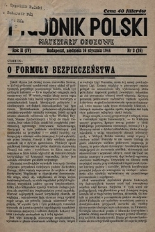 Tygodnik Polski : materiały obozowe. 1944, nr 3