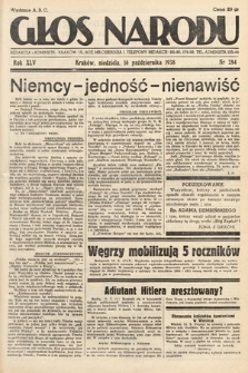 Głos Narodu. 1938, nr 284