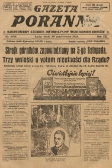 Gazeta Poranna : ilustrowany dziennik informacyjny wschodnich kresów. 1929, nr 9026