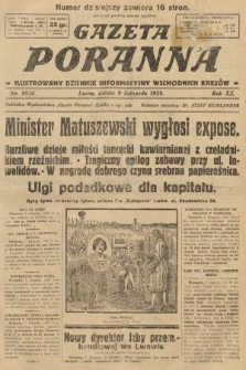 Gazeta Poranna : ilustrowany dziennik informacyjny wschodnich kresów. 1929, nr 9036