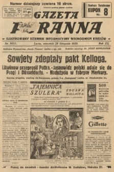 Gazeta Poranna : ilustrowany dziennik informacyjny wschodnich kresów. 1929, nr 9055