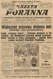 Gazeta Poranna : ilustrowany dziennik informacyjny wschodnich kresów. 1929, nr 9072